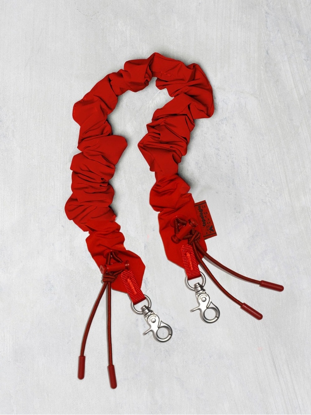 FIRM PRICE Topologie Bungee Wrist Strap Topologie Red / Tech Sateen
